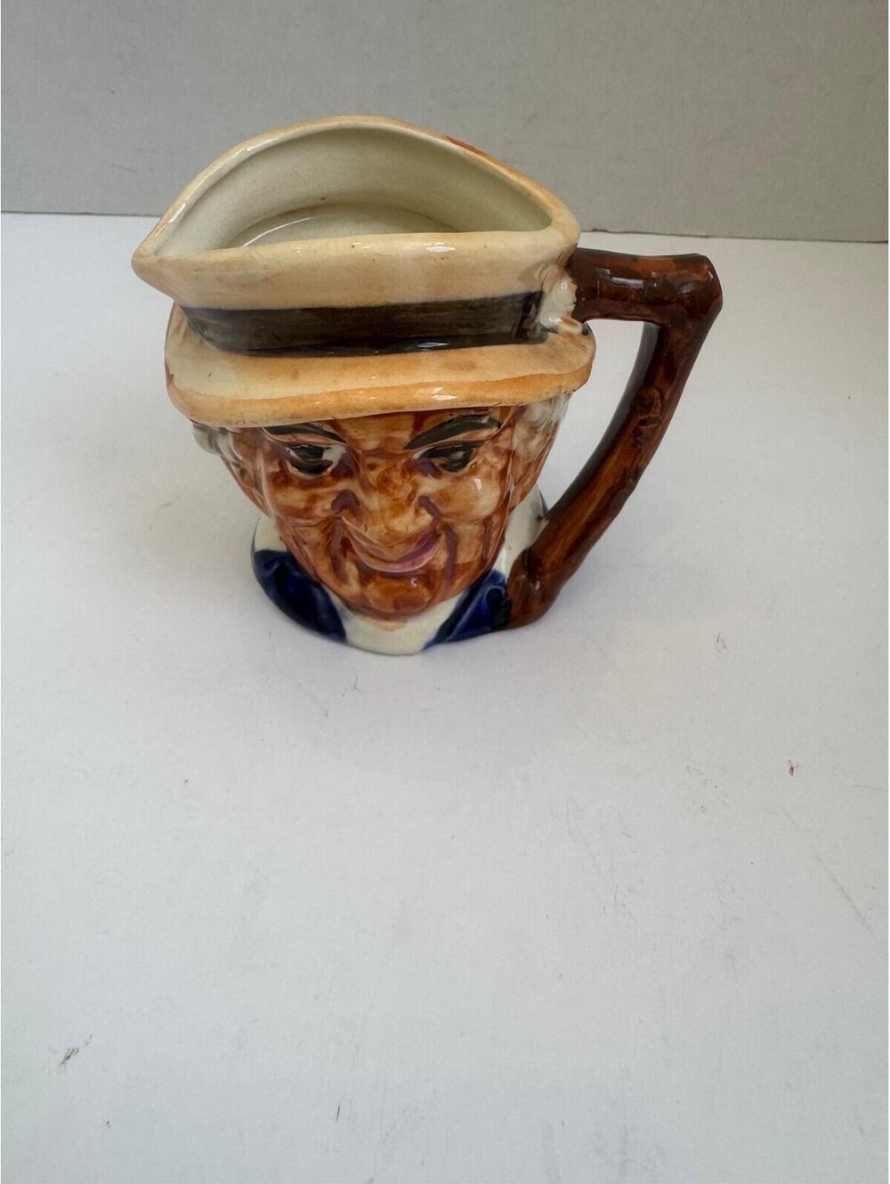 Vintage ceramic John Barleycorn Toby Jug Creamer